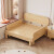 臻木言（zhenmuyan）标题 全实木伸缩儿童床男孩女孩拼接床小户型折叠床单人床抽拉床 宽1.2米*长1.1-2.1伸缩+床垫