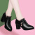 莱卡金顿2024春季新款单鞋女蕾丝边金属装饰设计高跟鞋通勤气质休闲女鞋 8207黑色 36