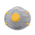 洗士多    活性炭防尘口罩   VS1021杯型带阀(CDC4V)      -头戴式；10只/包