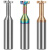 定制适用T型刀钨钢合金涂层T型槽铣刀铝用钢用T形刀1 1.5 2 3 4 6 8 10MM 55度铝用-10MM-（刃高1-5） 备注刃高
