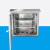 不锈钢网络机柜12u9u6u户外壁挂交换柜0.6米室外防水功放柜监控柜 银色不锈钢201材料1.0 80x60x45cm