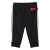 阿迪达斯（Adidas）三叶草儿童运动套装拉链开衫外套米奇图案束脚长裤子婴 黑色 3-6个月