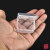 透明小盒子迷你A3818零件盒塑料盒小方盒小产品包装盒耳塞盒 拍500个起的单价