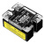 单相80A固态继电器SAP4880D 直流控交流220V继电器 SAP4880D+CH80散热器