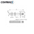 康睿得（CONTRINEX）全金属电感式接近开关/传感器DW-AS-701-M8-001