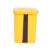 标燕  【40L黄色其他垃圾】脚踏垃圾桶户外乡镇办公室塑料分类垃圾单桶ZTTDT6002