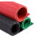 鼎红 高压绝缘板垫绝缘橡胶板垫配电房绝缘地毯 绝缘橡胶垫条纹橡胶皮垫绝缘板垫0.5米*0.5米*5mm（绿）