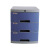 远生（USign）1K 3层带锁桌面文件柜 带标签抽屉资料收纳柜 办公用品 灰色单个装