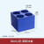 铝制冰盒24孔60孔96孔低温配液恒温模块金属离心管低温冰盒 50ml4孔
