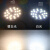 肥锦鲤LED水晶灯光源配件220V免驱动灯芯 白光射灯三色酒店灯杯5W一拖一 透镜5.1cm 黄光 5W(一个)