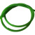 定制pu圆条圆带聚氨酯传动带绳工业实心皮带绿粗面优力胶条34568m 绿色粗面直径2mm(一米价