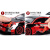 驰美奥迪R8-GT勒芒拉力赛车模型仿真合金跑车汽车车模玩具车男孩礼物 奥迪e-tron GT-红色