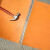 橘红色橡胶帆布带平皮带提升带平面带帆布传带传动带板带平胶带 25*3mm厚 3.8元为两米 其他