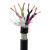 RONGLAN 高柔性拖链双绞屏蔽线抗干扰数控机床电缆线  TRVVPS8*2.5平方黑色100米