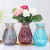 畅印 新款创意玻璃花瓶干花瓶插花瓶水培花瓶装饰摆件瓶 大号灰色