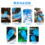 塞莫诗一次性丁腈手套耐用型蓝色 多用途食品级防水清洁贴手CCN909 整箱1000只小号S