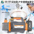 藤原（fujiwara）锂电旋片真空泵实验室冷柜空调抽气泵无线单双级真空泵 锂电真空泵VP-2C-21(一电2.0A)