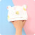 迪士尼（Disney）婴儿帽子胎帽新生儿0-3-6个月宝宝套头护囟门薄款仿风帽春夏 小狐狸  单顶装(单层) 建议0-3个月(30-39cm) x A类婴儿