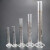冰禹 BYrl-202 高硼硅玻璃量筒 实验室量筒 玻璃刻度量筒 100ml（2个）