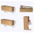 长方形纸箱定制特硬雨伞化妆品玩具洗发水快递打包长条型纸盒定做 120*120*250mm160个 3层特硬B瓦