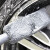康丽雅 K-3288 洗车轮胎刷 超细纤维加捻小辫子轮毂刷洁擦刷