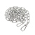 不锈钢金属 不锈钢长环金属 链条金属 不锈钢铁链 直径4mm长5米