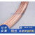 高铜丝铜丝铜丝铜线铜电极丝Cu≥99.9999%科研专用紫铜丝 直径0.7mm/1米