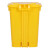 冰禹 BYrl-42 医疗垃圾桶 污物桶医疗加厚垃圾桶 医疗废物垃圾桶 30L黄色脚踏款