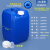 塑料堆码桶耐酸碱实验室专用废液桶202530L升公斤kg酒精密封桶 25L废液方桶-蓝色-1公斤