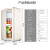 奥克斯（AUX）91升复古冰箱小型大容量家用租房电冰箱 化妆品静音强劲网红冰箱冷藏冷冻节能BC-91K1AW 奶白