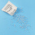 冰禹 硅胶干燥剂 吸湿透明颗粒防潮珠 实验室工业用袋装防潮剂 白色1克(100包) BYS-200