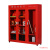 柯瑞柯林 微型消防站消防柜器材柜1800*1600*390 红色 1个 WXXFG01 企业定制