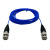 CREATION Acoustics BNC转BNC 低噪声力锤线缆 麦克风线缆 高温低噪版 线型FEP 蓝色1.9mm 102L 10米/根