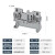 惠世达 ST2.5弹簧式接线端子排免螺丝阻燃ST导轨式端子 ST1.5（100个） 