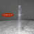 加油站实验室A级玻璃计量量筒1000ml带刻度量杯级100毫升 250ml玻璃量筒白字