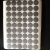 布基标签塑基圆标24灰色炭纤维不干胶标签30布基胶贴25宽圆点 28.5mm(10000片)