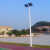 球场灯杆广场灯led高杆灯学校公园专用LED道路灯篮球场灯足球场灯 8米双头灯杆不含灯 送