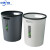简约手提垃圾桶 卫生间厨房塑料垃圾桶办公室纸篓A 小号颜色随机