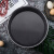 杰凯诺 纯黑不粘层8寸活底蛋糕模具 戚风蛋糕烘焙模具 烘培工具碳钢材质