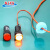 LED灯电流指示互感器蜂鸣监测器交流电流通电检测预警器信号灯 XQ26+红灯(16)