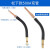 卧虎藏龙 二保焊机配件气保焊枪连接杆紫铜导电嘴座 500A内丝-紫铜弯管 
