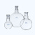 山顶松 单口圆底烧瓶 标准磨砂口耐高温球形实验室耗材 反应瓶 蒸馏瓶  250ml*24 