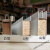 维诺亚山型槽,凸型U型卡槽小山型(靠墙固定)瓷砖铝合金立柱灶台配件大全 山型加7厘米木方 60厘米