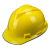 安全帽工地男建筑施工领导安全头盔国标加厚ABS劳保logo印字 黄色 ABS材质