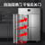 喜莱盛商用冰柜四六门厨房冰箱后厨不锈钢全铜管展示柜冷藏六门冷藏插盘柜含盘工程风冷款NKC1.6L6W