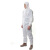 3M 4515白色带帽连体防护服 防尘化学农药喷漆实验室防护服DHK M码 1件