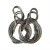 奔新农（BENXINNONG）插编钢丝绳 手工编织油性钢丝绳钢丝绳套 一米价 可定制  22mm 