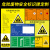 冰禹 新国标新版危险废物标签贴 危废警示标识不干胶标识牌 石棉10*10cm(10张) BYP-405