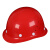 欧式中国建筑三筋圆形定做国标有孔头帽头盔园林白蓝黄红安全帽 欧式透气国标ABS加厚款-白