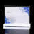透明亚克力八字抽拉式台卡办公T型台签展示牌立牌台卡架A4广告价 710横21*14.8CM